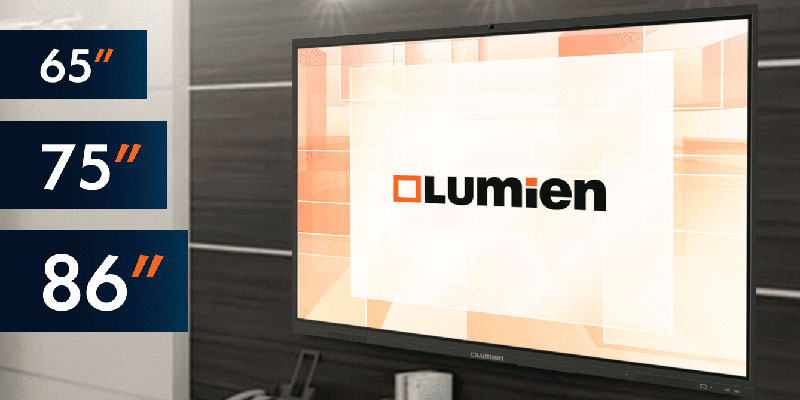 Интерактивные панели Lumien серии 03EL доступны в Делайт 2000