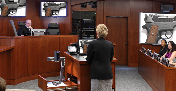 Зачем документ-камераWolfVision нужна в зале суда