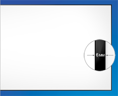 Настенный постоянный экран Da-Lite UTB CONTOUR, 198x353, HD Pro 1.3, травленный черный корпус – Код товара: 148647