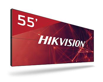 Видеостена 3х2 на базе ЖК-дисплеев Hikvision DS-D2055LU-Y – Код товара: 213210